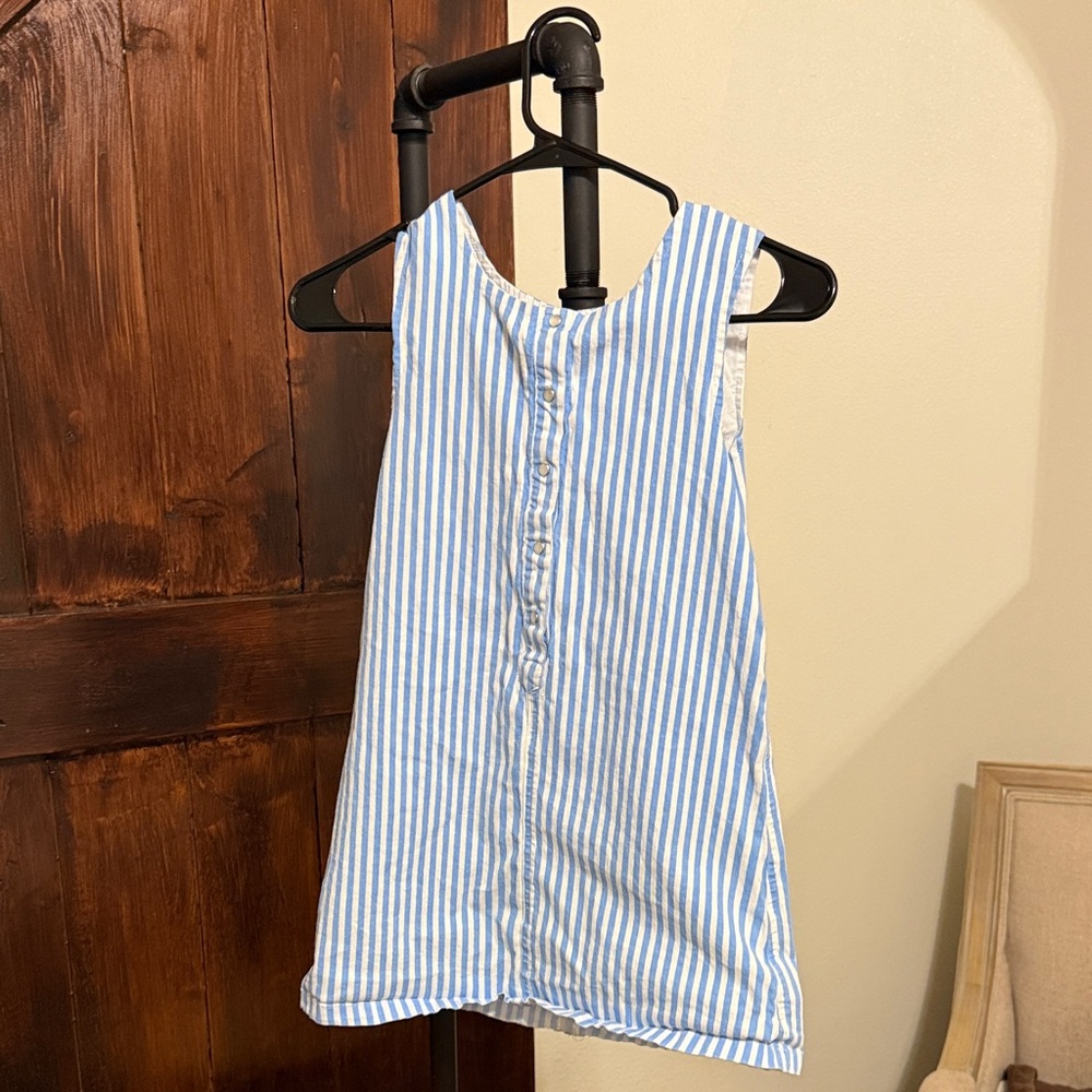 Sovereign Code Blue and White Striped Top